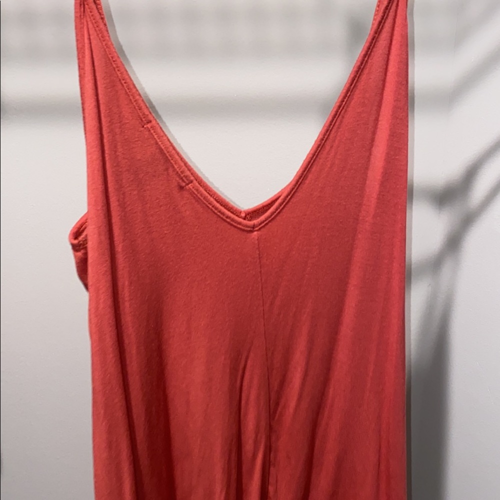 coral tank top - Picture 2 of 3